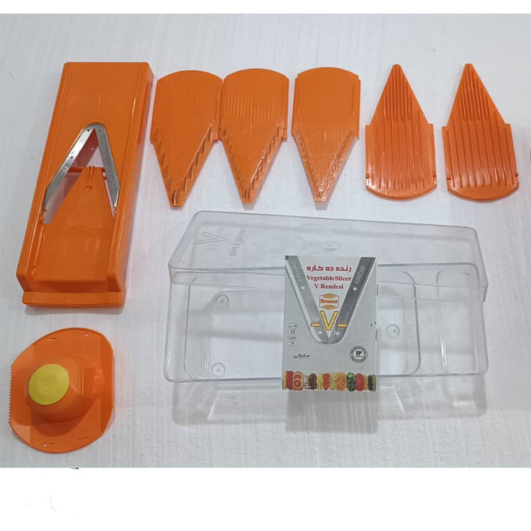 نحوه استفاده از رنده آلمانی اصل برای خرد کردن سبزیجات