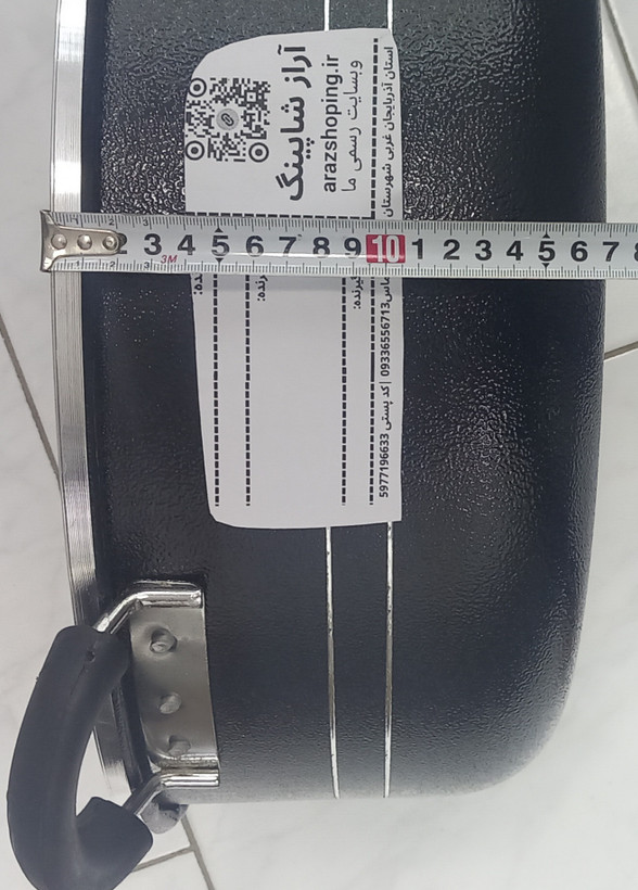 خرید قابلمه و تابه سایز ۵۲ الماس با روکش گرانیتی ضد چسب